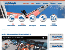 Tablet Screenshot of michels-online.de